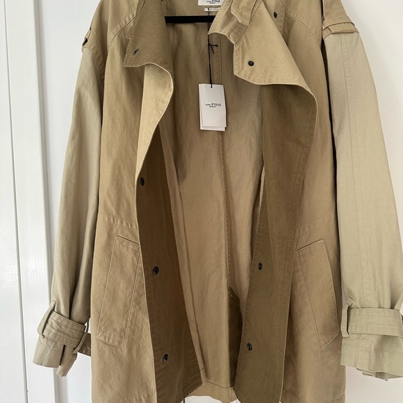 Isabel Marant Étoile Veste Kelly Cotton and Linen Beige Jacket size 42. - Picture 4 of 7